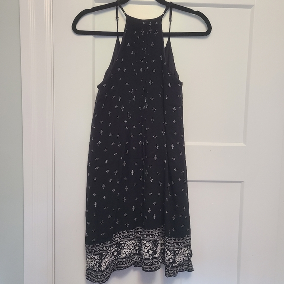 Small bohemian dress black and white - Picture 6 of 7